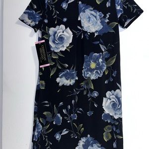 NWT Christian Siriano New York Floral Short Sleeve Dress - Size S